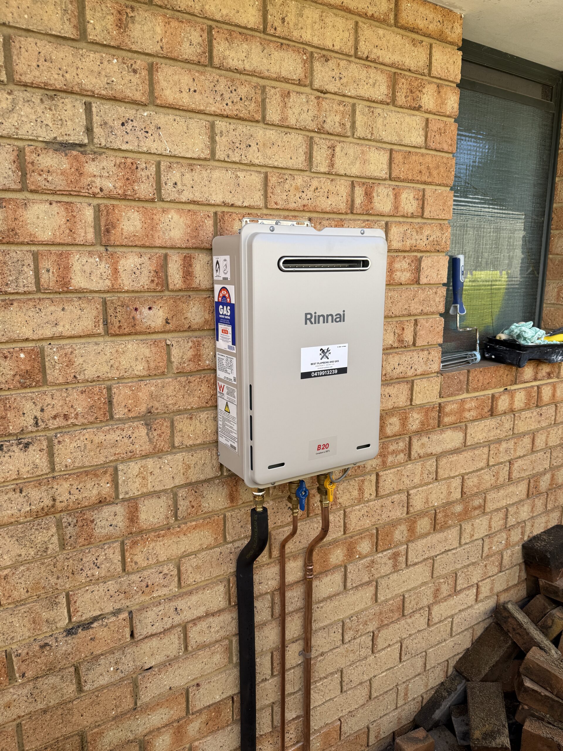 Hot water system in Perth home
